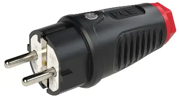 Fisa Schuko TAURUS 2 din cauciuc 250V IP54 VPE30, Z0511-SR