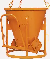 Siloz de beton 1011.10, 750l conic, cu manetă, Z1060000
