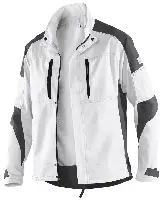 Bundjacke KÜBLER ACTIVIQ weiß/anthrazit 270 g/m² Gr. 2XL, Z125010972XL