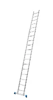 Anlegeleiter Alu KRAUSE® STABILO® 18 Sprossen 5,20m, AH= 6,05m, Gew. 9,9kg, Z133151