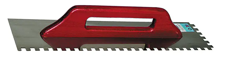 Gletuitor profesional 500x130x0,7mm, E6, dinţat - mâner înşurubat UA25, Z1742406