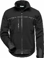 Jachetă Softshell ALPHA ELYSEE®, negru/negru, Măr. XXL, UA10, Z20001XXL