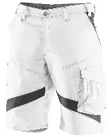 Arbeitsshorts KÜBLER ACTIVIQ weiß/anthrazit 270 g/m² Gr. 46, Z2450109746