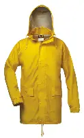 Jachetă de ploaie PU LANDSKRONA, galbenă, 190 g/m², Marime M, UA20, Z26404M