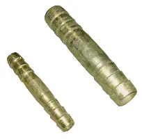 Tub pentru îmbinarea furtunurilor, 13mm (1/2"), din oţel zincat şi cromat galben, 80mm, Z31513
