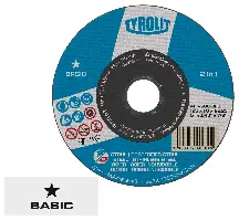 Trennscheibe Stahl 41 115x1,6x22,23mm gerade A46Q-BFB TYROLIT, Z34332872