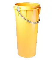 Tub pentru descărcarea deşeurilor, galben, 1,1m, 40-50cm, Z4816300