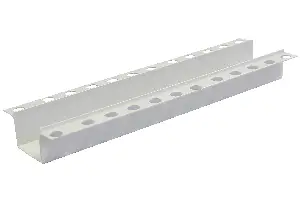 Profil nut WDVS din PVC, 32 x 23mm, 2,50 ml/bară, 20 bare/cutie, 50 cutii/palet, Z4940304