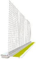 Profil pentru tencuială şi de protecţie, cu ţesătură, 8x8mm, 1,4 ml/bară, UA25 = 35ml, 40 cutii/palet, Z514