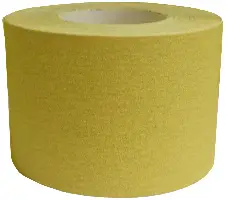 Schleifpapier gelb Körnung 40 115mm 50lfm/Rolle, Z542C740LO