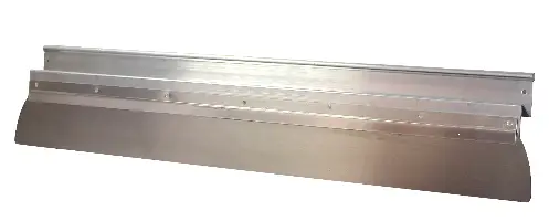 Şpaclu de netezit gletul, profil Z, aluminiu, natur, 100cm, cu lamă 80x0,5mm, Z7666R1008LO