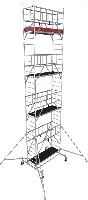 Alu-Rollgerüst KRAUSE® MONTO® PROTEC® Breitaufbau 2,00x0,60m, AH= 9,30m, Z940162