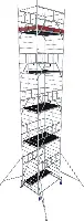 Alu-Rollgerüst KRAUSE® MONTO® PROTEC® XXL Breitaufbau 2,00x1,20m, AH= 11,30m, Z945181