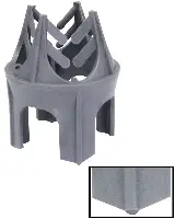 Abstandhalter 4-Fuß 30mm 6-20 spitzer Fuß 250Stk/Sack 6Sack/Ü-Sack 8Ü-Sack/Pal, ZATVS30