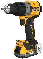 =81= DEWALT® DCD800E2T Mașină de găurit fără fir XR Li-Ion de 18 V, fără perii, 2 baterii, ZDCD800E2T-QW