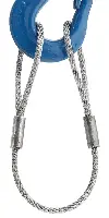 Opritor cablu de oţel, diametru 5mm, 35cm (pentru mai multe cârlige) pentru GEDA Mini / Maxi, ZG3066