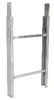 Element de scară, 150/200kg, 1m, cu piuliţe inelare, cuplat, GEDA Lift 200/250, ZG3379