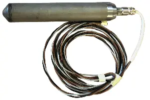 Ersatzflasche LAIER LATI U 42, 230V, d= 42mm, mit Stahlkappe und 6m Litze, ZLATI42UEF