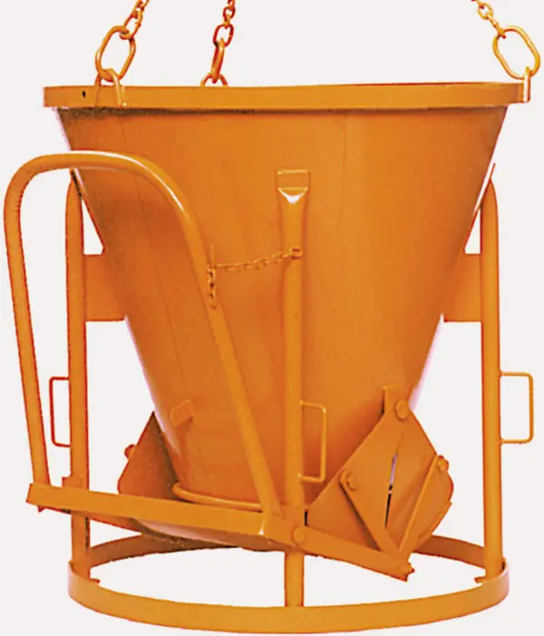 Siloz de beton 1011.12, 1000l conic, cu manetă, Z10800