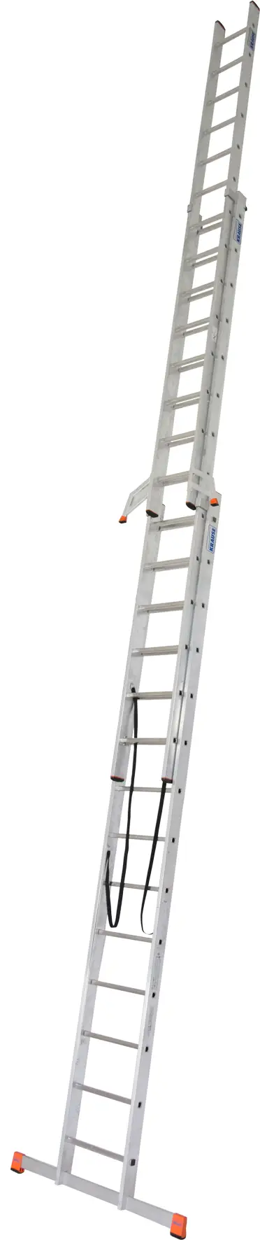 Vielzweckleiter Alu KRAUSE® MONTO® 3x14 Sprossen 4,10-10,25m, o. Treppenf., Gew. 31,5kg, Z129727