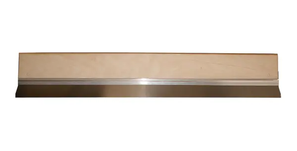 Şpaclu solid, cu şină din aluminiu, pentru perete, 800mm, RF, UA10, Z1640880