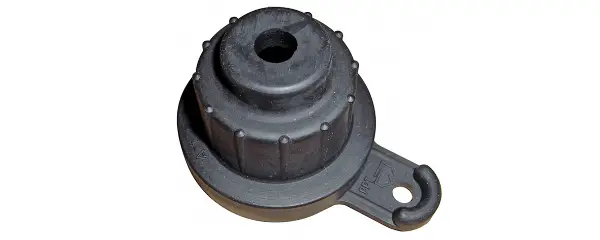 Duză pentru stropit PFT, de 10mm, neagră, conică UA10, Z1907