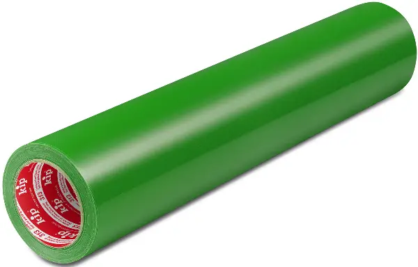 Folie de protecţie KIP, autoadezivă, verde, 500mm x 100m, UA6 ! Nu răspundem pentru resturi!, Z31351