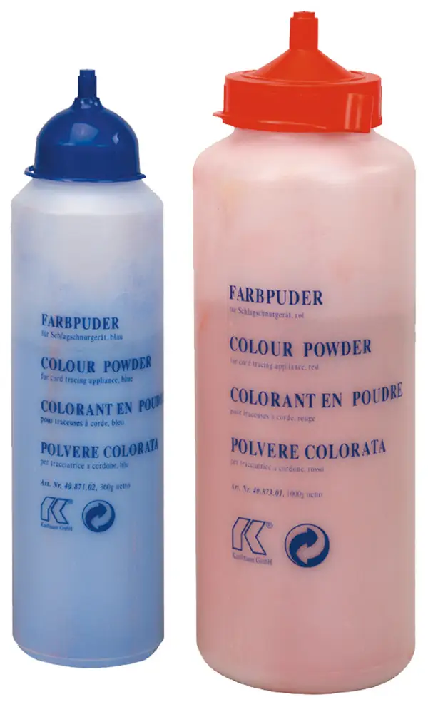 Pudră de culoare roşie 1000g în sticlă de plastic UA6, Z4087301