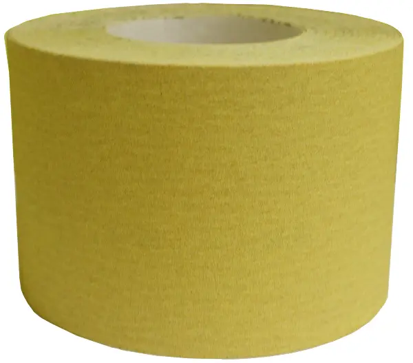 Schleifpapier gelb Körnung 80 115mm 50lfm/Rolle, Z542C780LO
