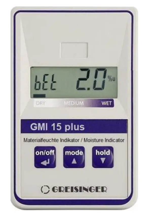 Holz- und Baufeuchteindikator GMI 15 PLUS, ZGMI15P